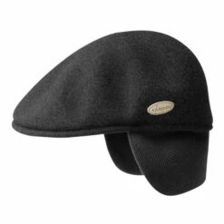 Kangol Wool 504 Cap With Earlaps -Bailey Store 0238KG Kangol Hats DkFlannel