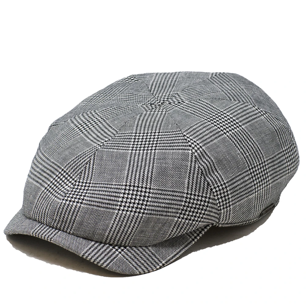 Wigens Malcolm Linen Newsboy Slim Cap 3 Wigens Malcolm Linen Newsboy Slim Cap