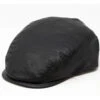 Crown Cap Leather Ivy Cap -Bailey Store 1094 Black