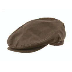 Wigens Walker Waxed Cotton Vintage Ivy Cap