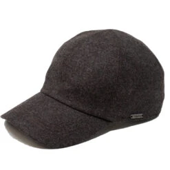 Wigens Edgar - Loro Piana Storm System Cap - Brown Melange