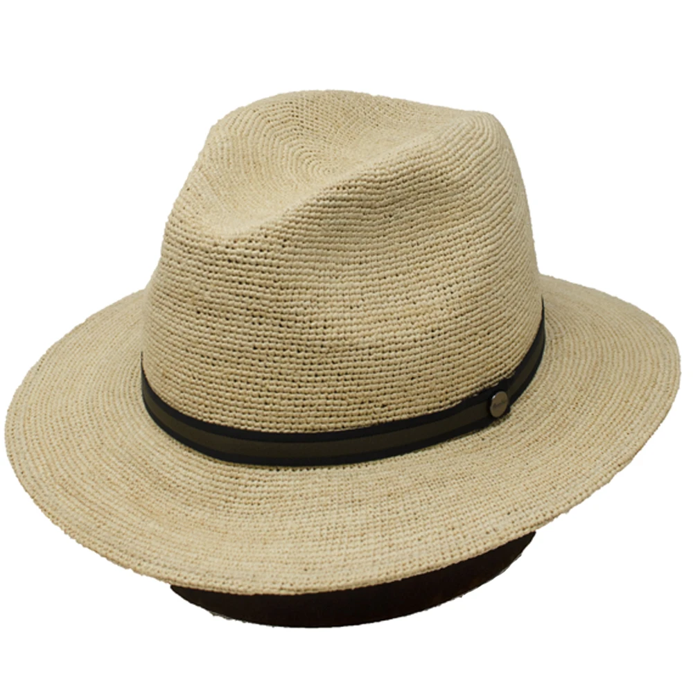 Borsalino Crochet Raffia Traveler Hat 3 Borsalino Crochet Raffia Traveler Hat