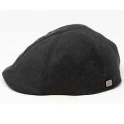 Crown Cap Waxed Canvas Pub Cap -Bailey Store 146541 Black 2