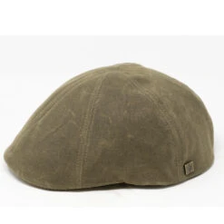 Crown Cap Waxed Canvas Pub Cap -Bailey Store 146541 Olive 2