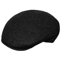 Jonathan Richard County Curved Wool Ivy Cap -Bailey Store 2000 JonathanRichard Black