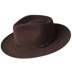Bailey Colver Felt Fedora -Bailey Store 20001BH Chestnut