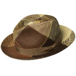 Bailey Giger Panama Fedora 11 Bailey Giger Panama Fedora -Bailey Store 22787BH GOLDENRODPLAID