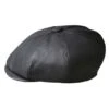 Bailey Noclin Leather Newsboy Cap -Bailey Store 25100 BK001