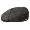 Bailey Galvin Herringbone Newsboy Cap -Bailey Store 25212 Bailey Hats BLACK