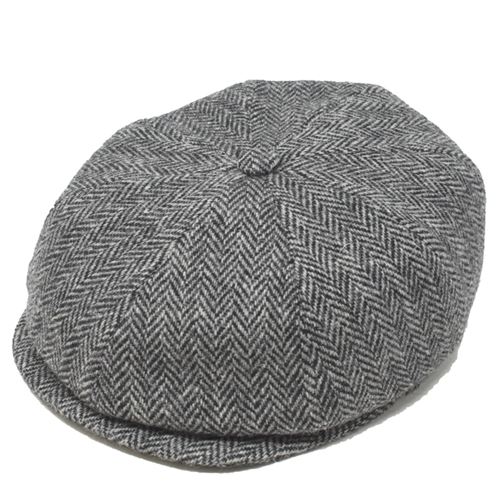Alfonso D'Este Shelby Wool Newsboy Cap 3 Alfonso D'Este Shelby Wool Newsboy Cap