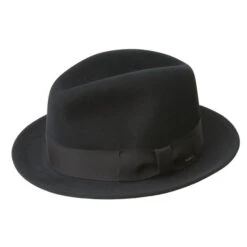 Bailey Bogan Fedora -Bailey Store 37172BH Bailey Hats BLACK