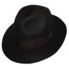 Borsalino Seta Bicolore Fedora -Bailey Store 390310 Brosalino Hats Brown