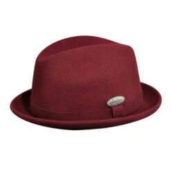 Kangol LiteFelt Player Hat -Bailey Store 5122BC Kangol Hats Wine