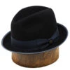 Biltmore 5th Avenue Premium Wool Felt Fedora -Bailey Store 5thave Black