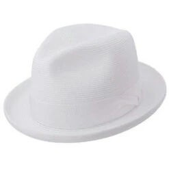 Stetson Latte Milan Straw Hat -Bailey Store 611579 Stetson Hats White