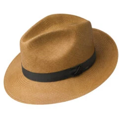 Bailey Blackburn Litestraw Fedora -Bailey Store 63117 Bailey Hats Honey