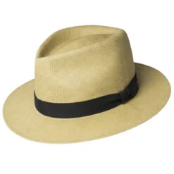 Bailey Pencer Shantung Litestraw Fedora 6 Bailey Pencer Shantung Litestraw Fedora -Bailey Store 63129BH PARCHMENT