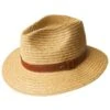 Bailey Foley Braided Straw Fedora -Bailey Store 81703BH Bailey Hats NATURAL