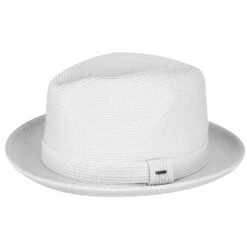 Bailey Tate Braided Fedora -Bailey Store 81711BH Bailey White