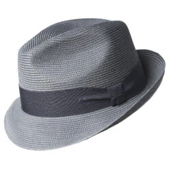 Bailey Craig Braided Fedora -Bailey Store 81717BHGRAPHITE