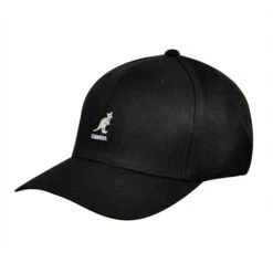 Kangol Wool Flexfit Baseball Cap -Bailey Store 8650BC Kangol Hats Black