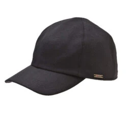 Wigens Kent Baseball Cap With Earlaps - 5 Colors -Bailey Store 95402100796 Wigens Caps Black