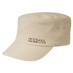 Kangol Cotton Twill Army Cap -Bailey Store 9720BC Kangol Beige