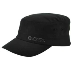 Kangol Cotton Twill Army Cap -Bailey Store 9720BC Kangol Black
