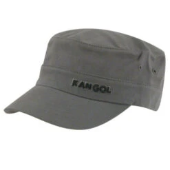 Kangol Cotton Twill Army Cap -Bailey Store 9720BC Kangol Grey