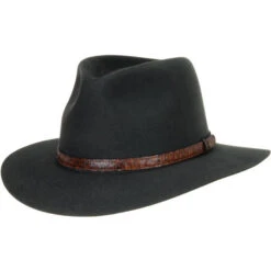 Akubra Banjo Paterson Hat -Bailey Store AKBanjo akubra hats australian Graphite