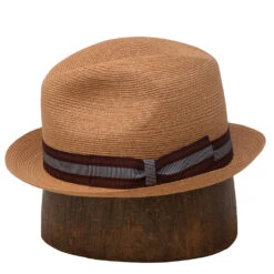 DelMonico Antonio Hemp Fedora By Stefeno -Bailey Store Antonio Bamboo 2