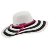 Betmar Demetria Hat 2 Betmar Demetria Hat -Bailey Store B1431H WhiteBlack