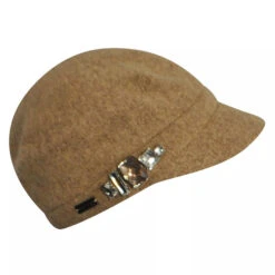 Betmar Rhinestone Cap 9 Betmar Rhinestone Cap -Bailey Store B521 Hats for Women Camel