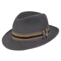 Biltmore Uptown Fedora -Bailey Store BF2647 Biltmore Hats Steel