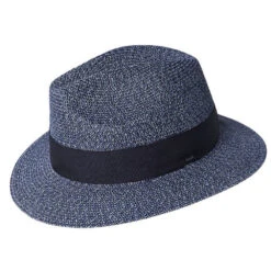 Bailey Mullan Braided Fedora -Bailey Store Bailey Mullan Navy