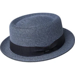 Bailey Waits Braid Porkpie Hat -Bailey Store Bailey waits BlueSurfMulti