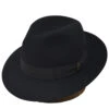 Borsalino Bellagio Fur Felt Hat -Bailey Store Bellagio Black
