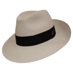 Borsalino Wide Brim Panama Fedora