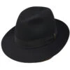 Borsalino Como Fedora -Bailey Store Borsalino Como Black