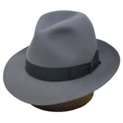 Borsalino Como Fedora -Bailey Store Borsalino Como MedGrey