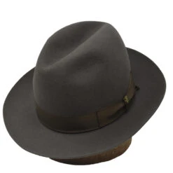 Borsalino Como Fedora -Bailey Store Borsalino Como Taupe