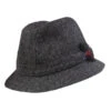 Jonathan Richard Tweed Walking Hat 1 Jonathan Richard Tweed Walking Hat -Bailey Store CMS58Grey irish GreyTweed