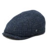 City Sport Philippe Harris Tweed Pub Cap -Bailey Store CS 4498 NavyTweed