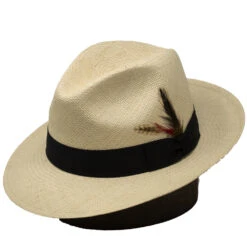 DelMonico Genuine Panama Fedora By Capas
