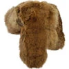 Crown Cap Rabbit Fur Trapper Hat- Natural -Bailey Store CrownRabbitN Aviator Hats Bomber Hats Natural