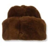 Crown Cap Shearling Envoy Hat -Bailey Store CrownSlgEnvy Aviator Hats Bomber Hats Brown