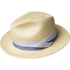 Bailey Cuban Genuine Panama Hat -Bailey Store Cuban NaturalVintageblue