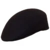 DelMonico Wool Ascot Cap -Bailey Store Cuffley Caps Mens Womens Black