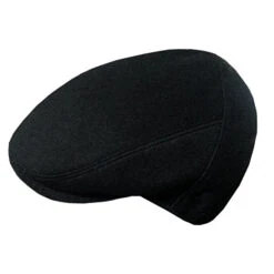 DelMonico Arch Wool/Cashmere Driving Cap By Doria