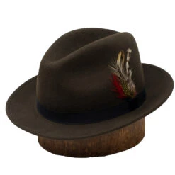 DelMonico Safari Litefelt Hat By Capas 7 DelMonico Safari Litefelt Hat By Capas -Bailey Store DELSF22 Olive